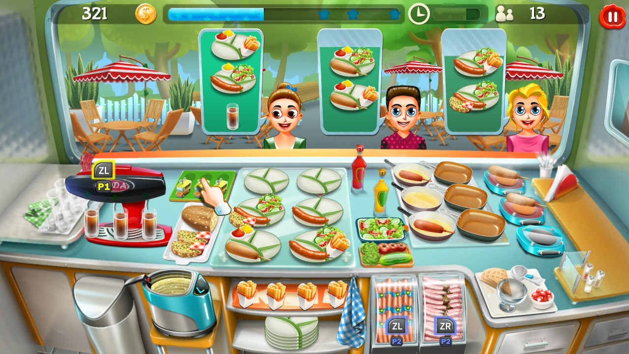 Cooking Tycoons: 3 in 1 Bundle - Food Truck Tycoon Multiplayer Mode
