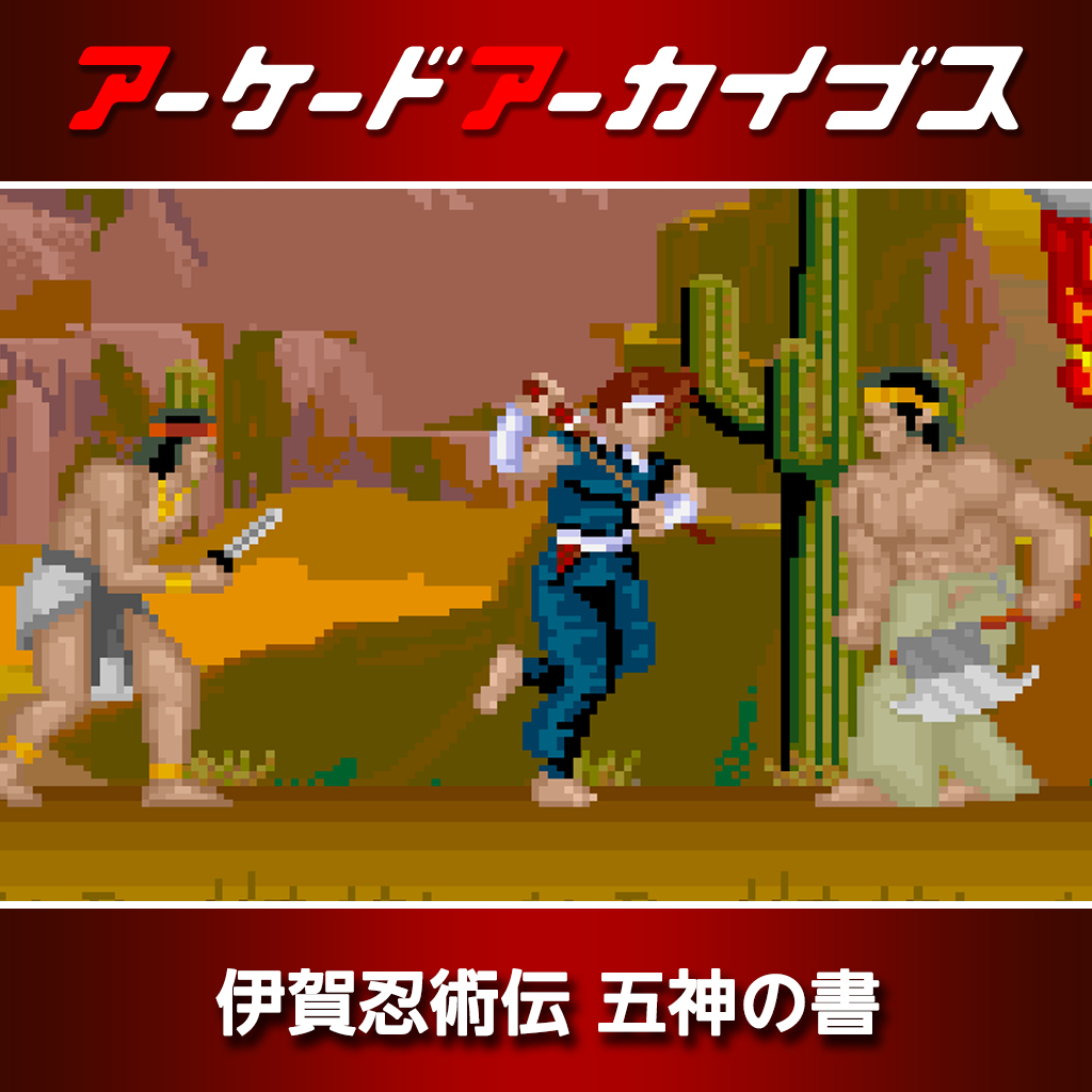 アーケードアーカイブス 伊賀忍術伝 五神の書