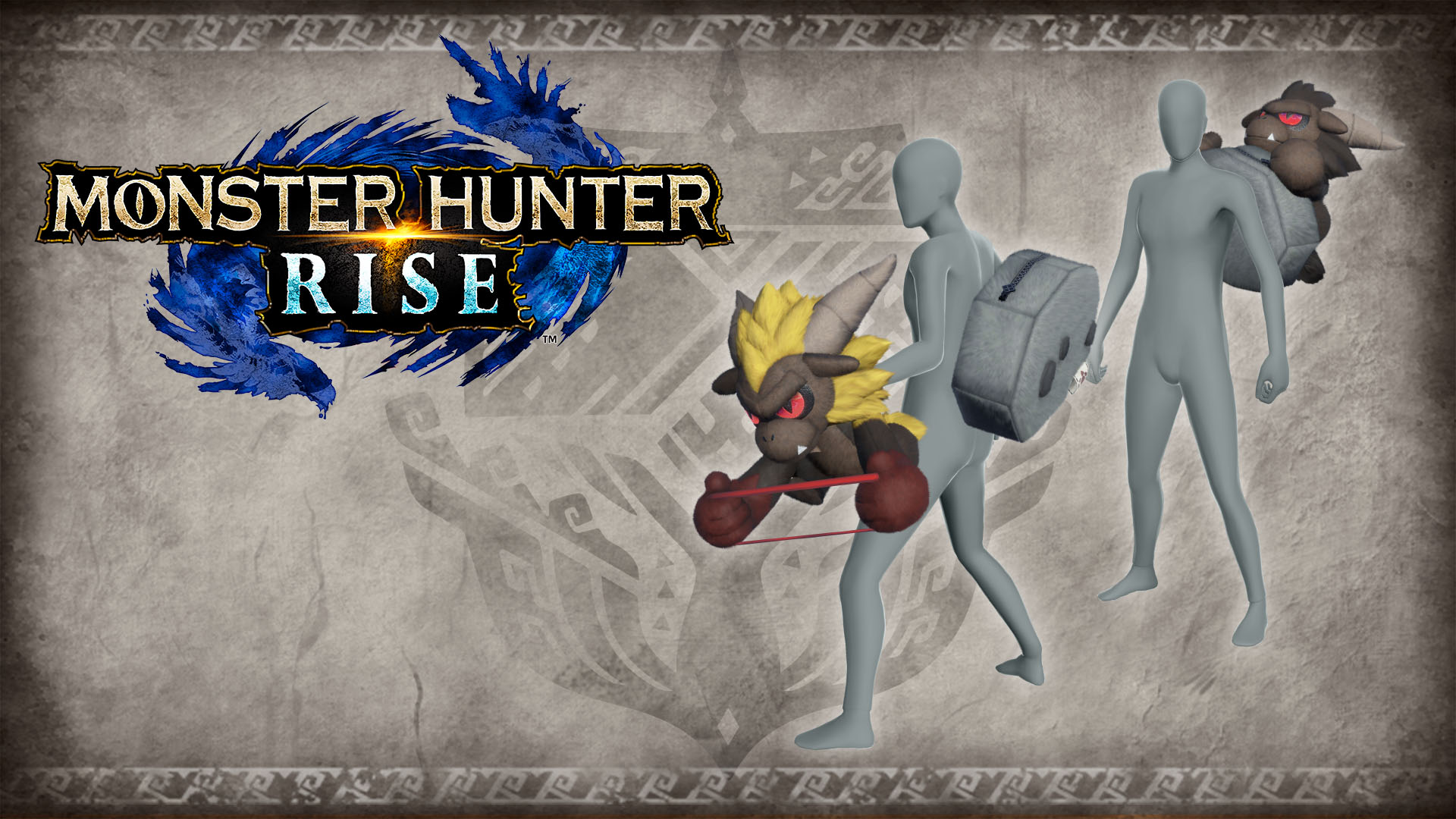 Monster Hunter Rise – Stuffed Diablos Hunter layered weapon (Hammer)