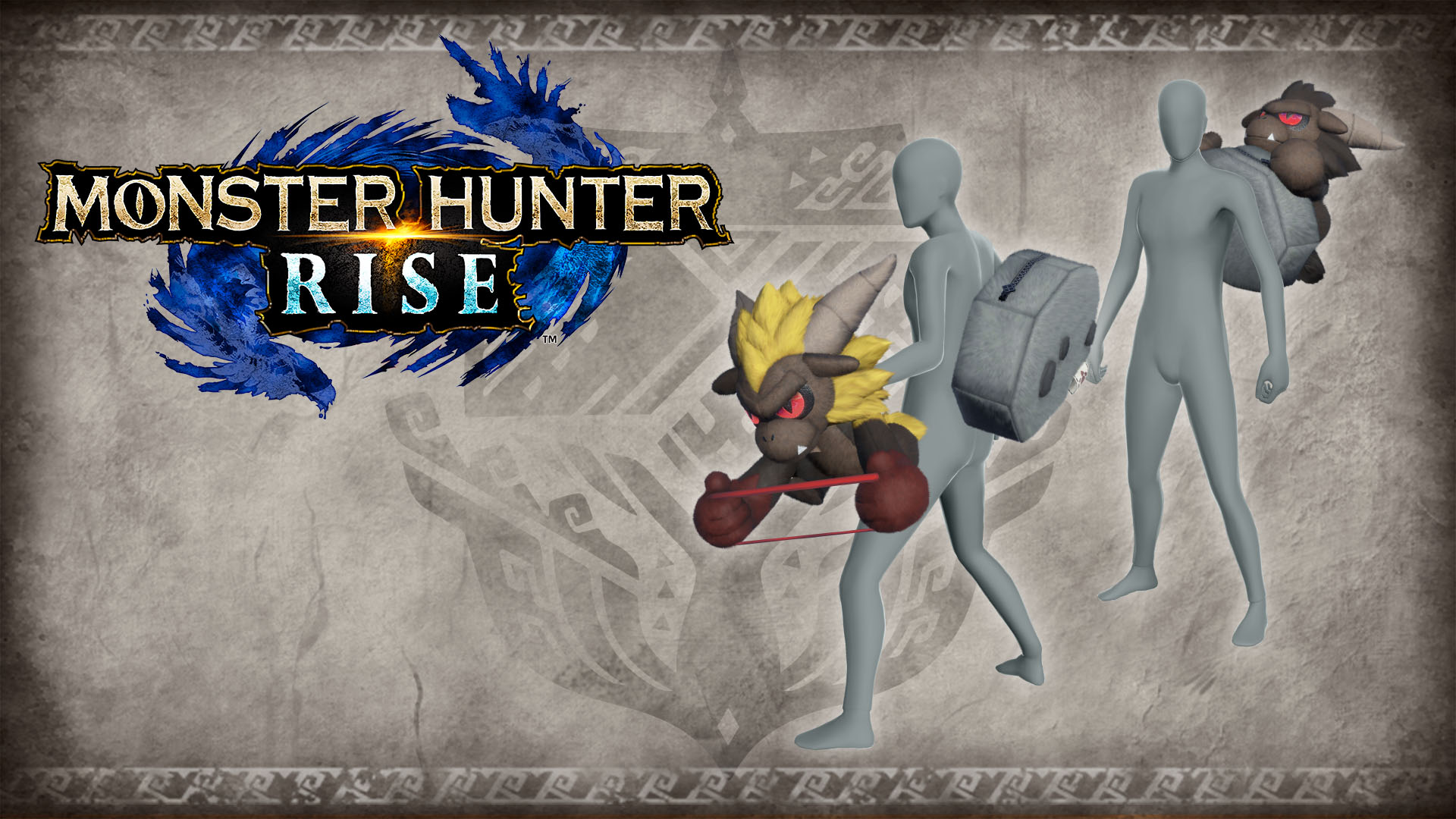 Monster Hunter Rise - Stuffed Diablos Hunter layered weapon