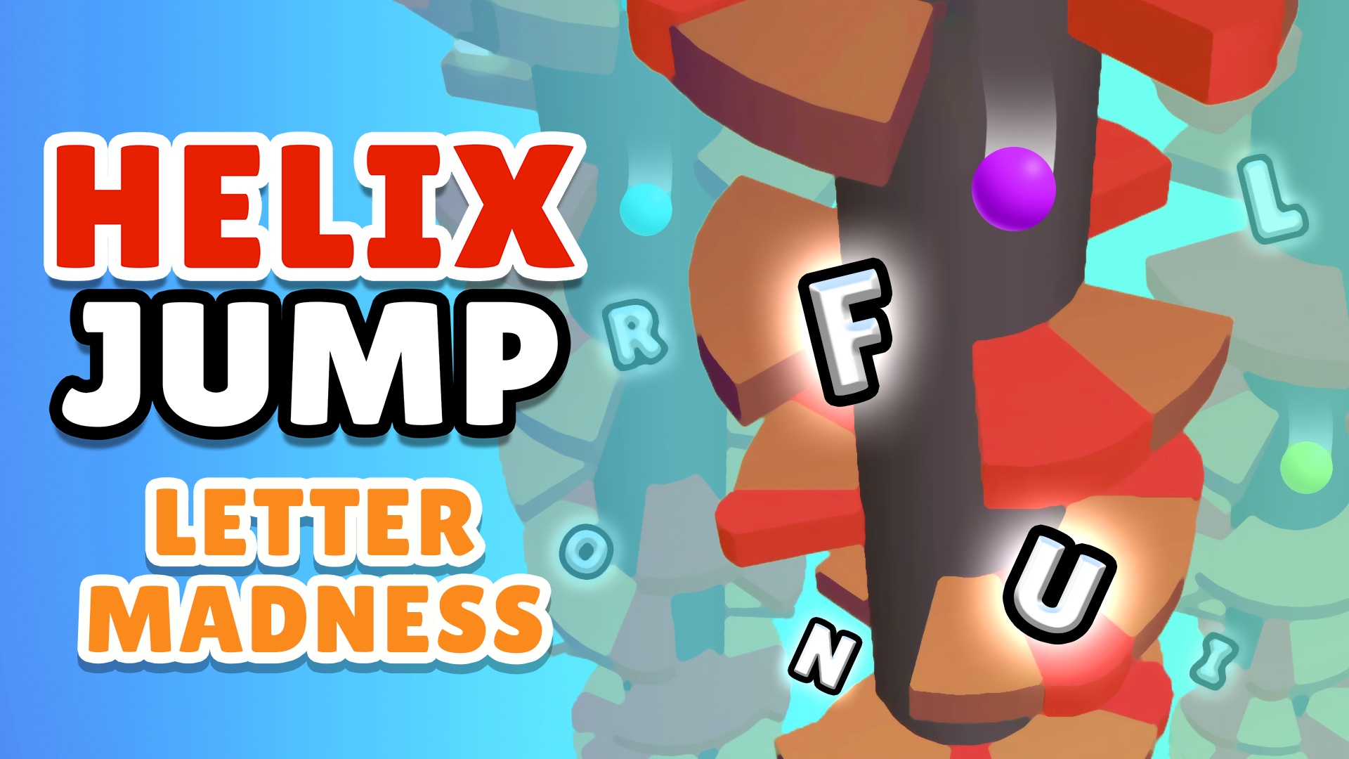 Helix Jump: Letter Madness DLC