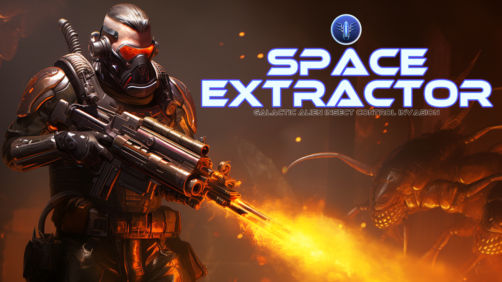 Space Extractor: Galactic Alien Insect Control Invasion