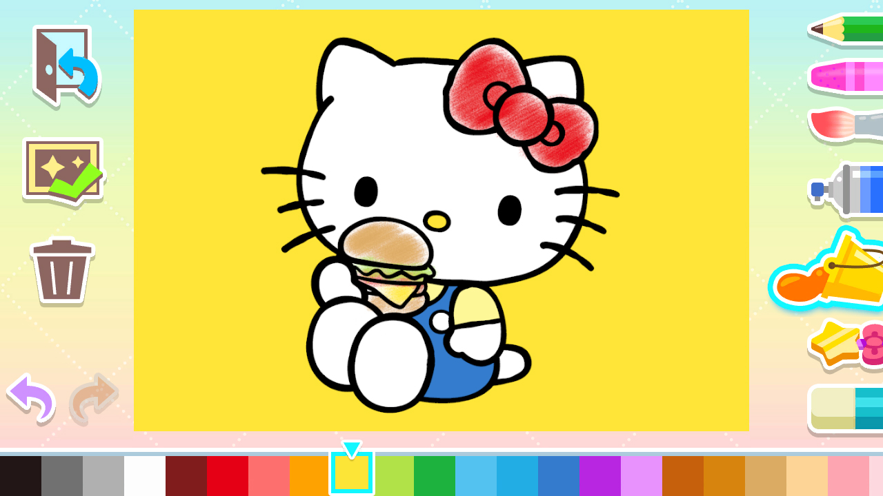 ぬりえであそぼう サンリオキャラクターズ