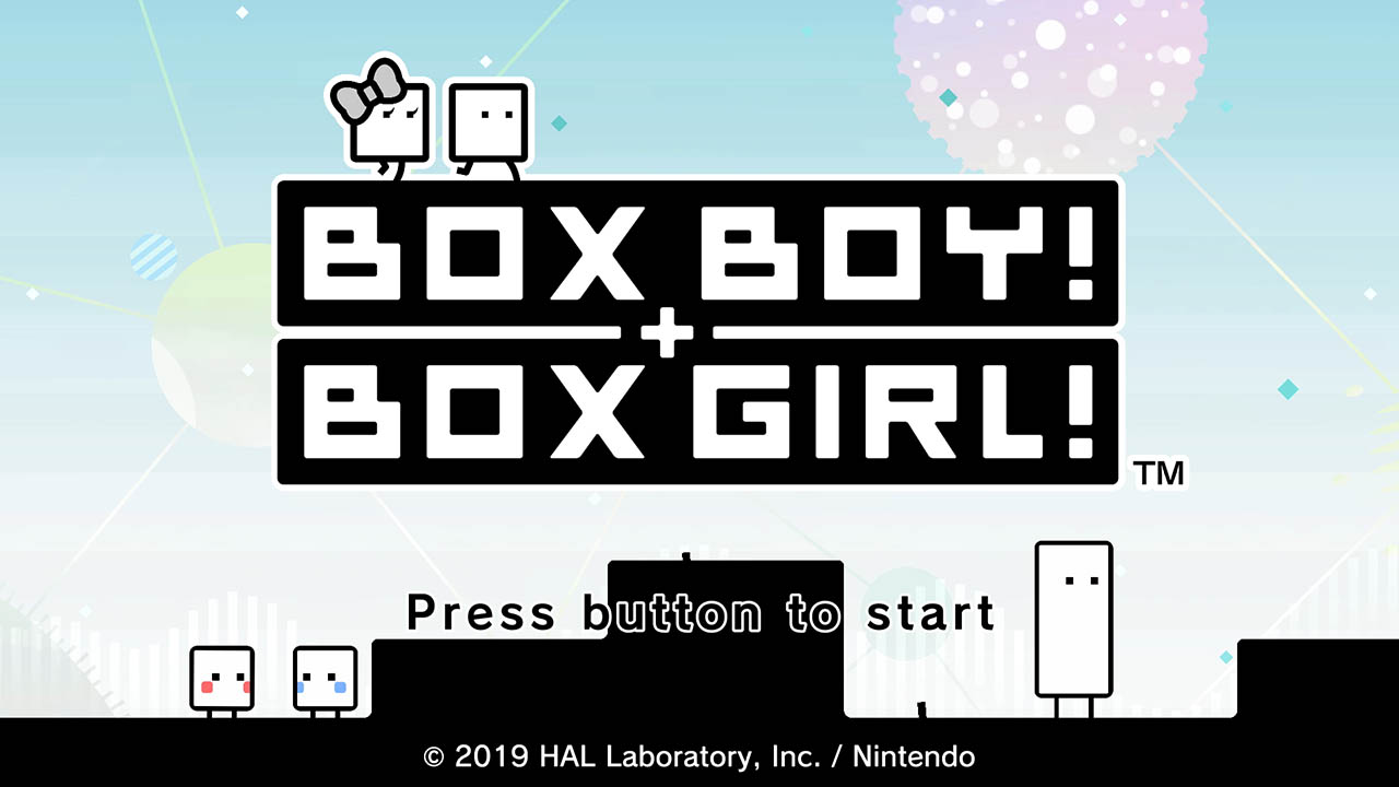 BOXBOY! + BOXGIRL!