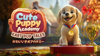 かわいい子犬アカデミー: Kart Pup Tales