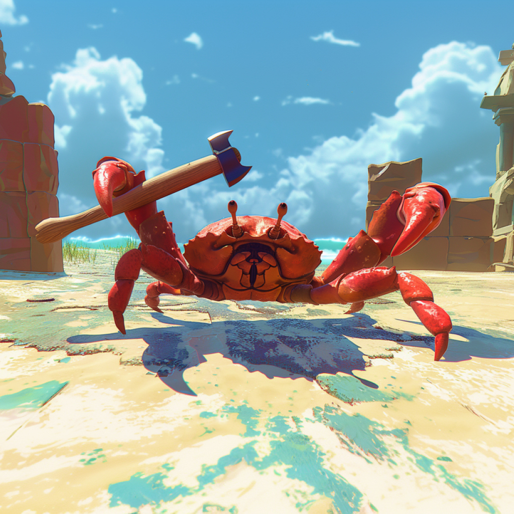 螃蟹挖掘机 热带岛屿-G1游戏社区