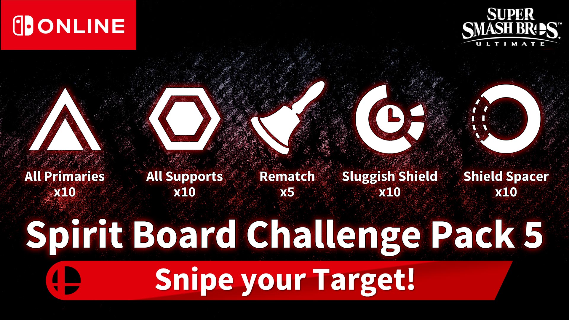 Spirit Board Challenge Pack 5 -Snipe your Target!-