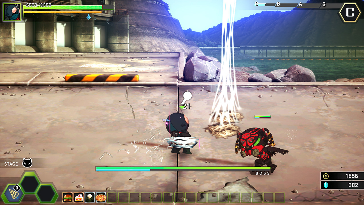 SD 신 가면라이더 난무 screenshot