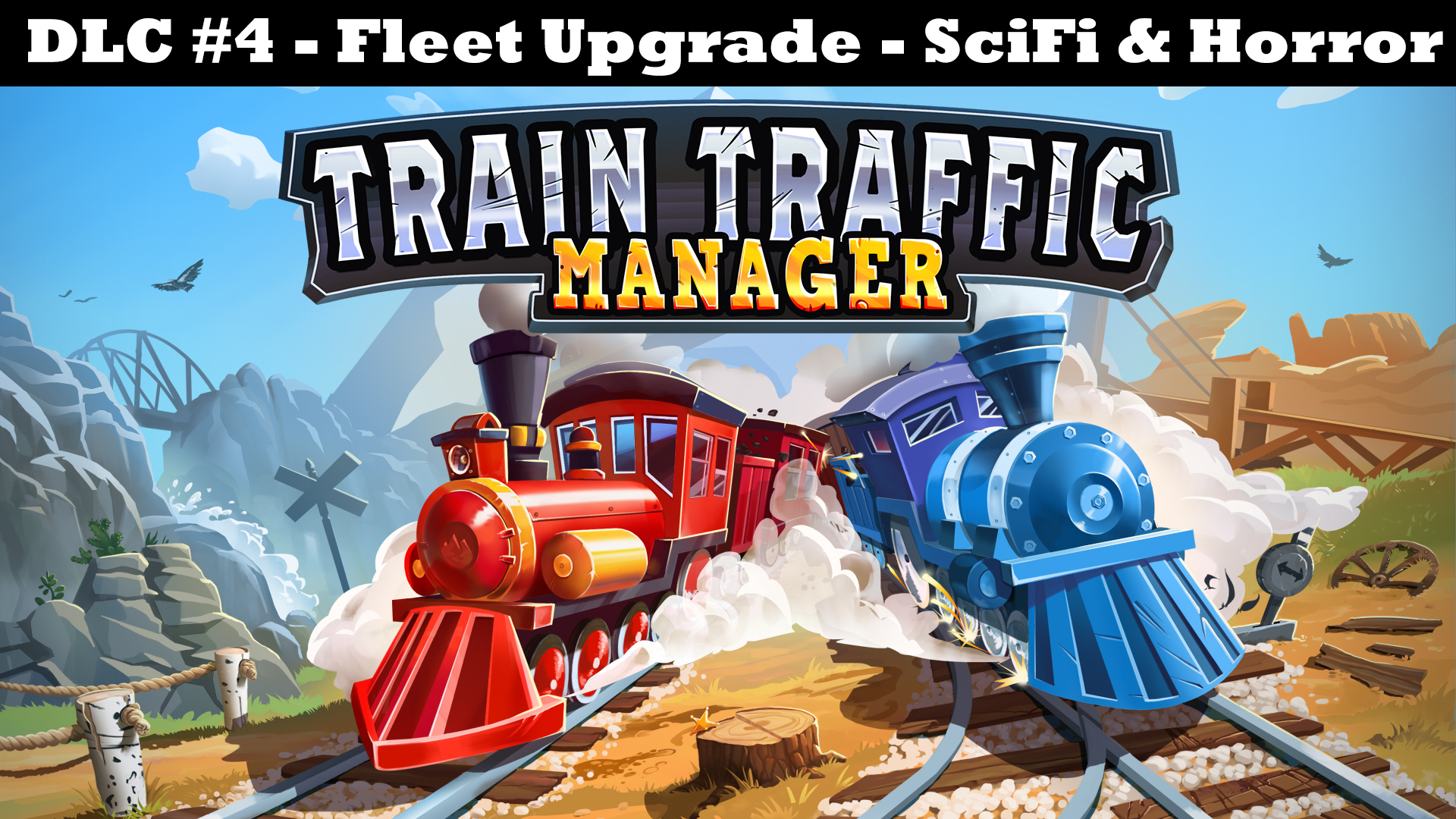 Train Traffic Manager DLC #4 - Fleet Upgrade - SciFi & Horror