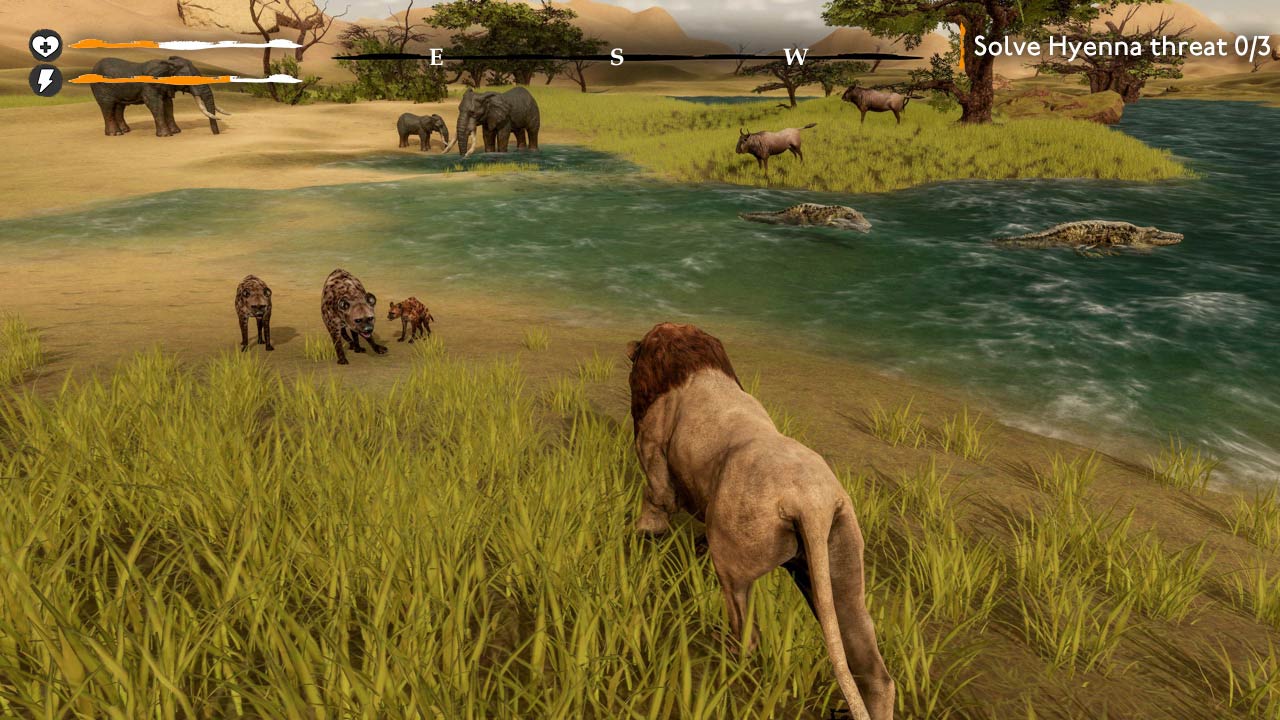 Lion Simulator Survival: RPG Animal Battle