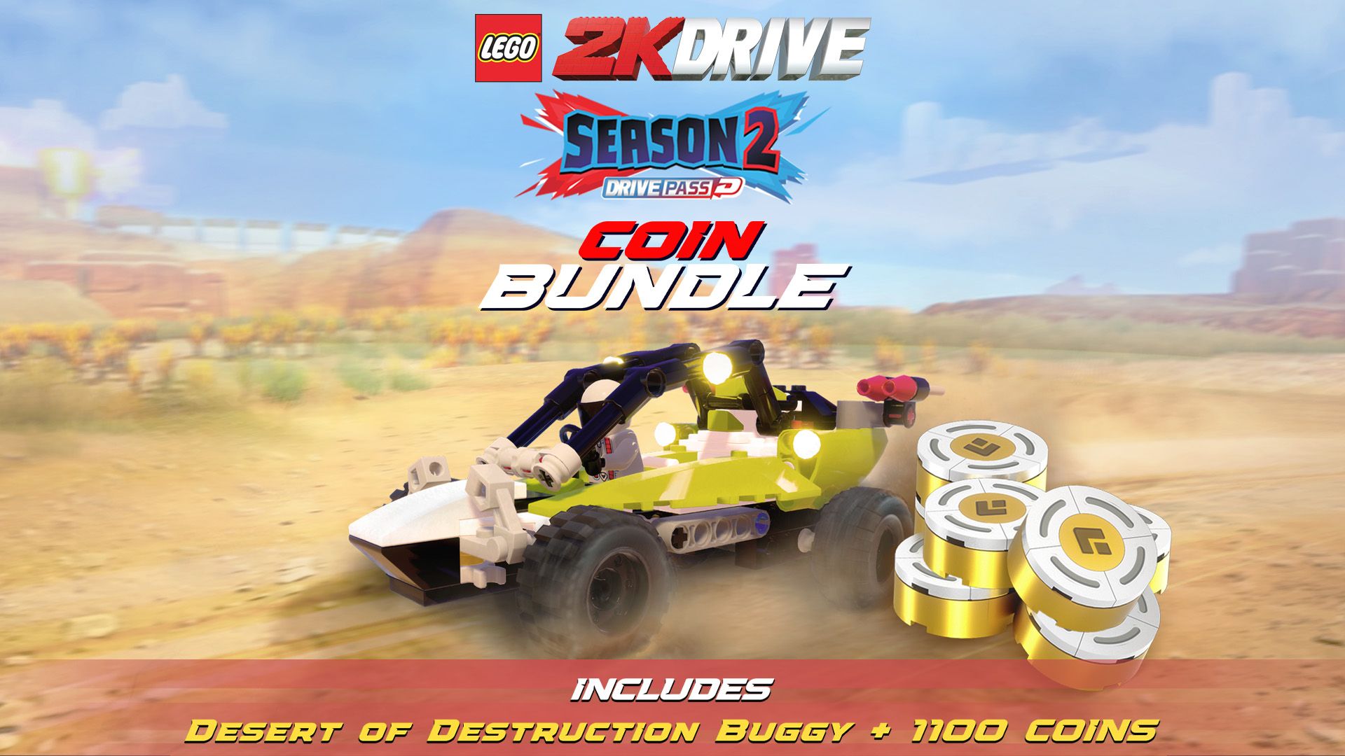 LEGO® 2K Drive Season 2 Coin Bundle