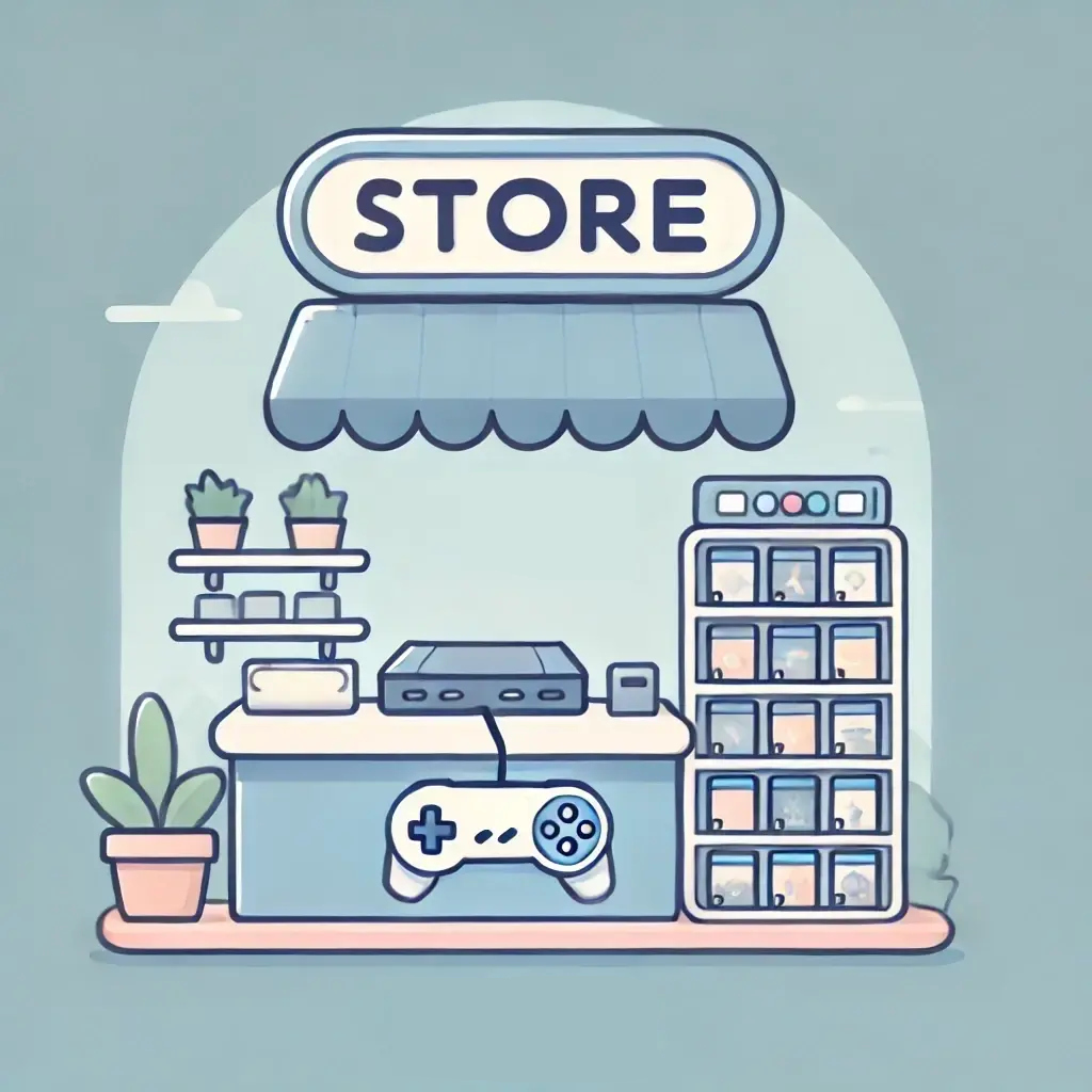 Video Game Store: Supermarket Simulator