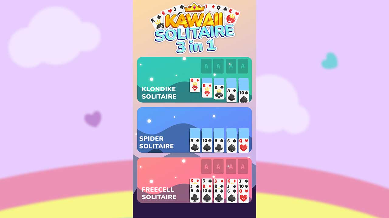 Kawaii Solitaire 3 in 1  Nintendo Switch download software