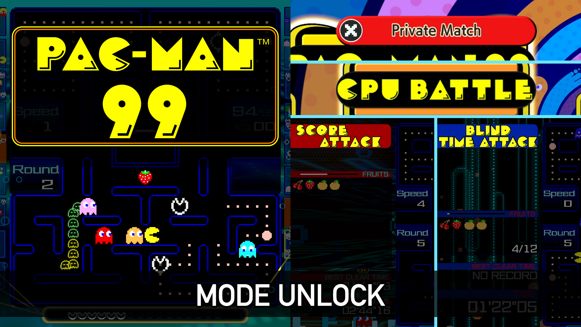 PAC-MAN 99 Mode Unlock
