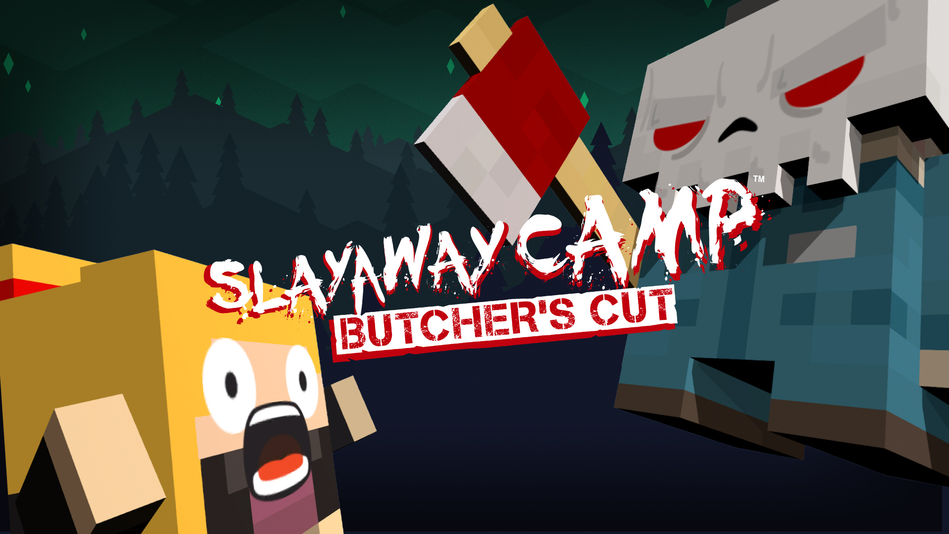 Slayaway camp. Slayaway Camp: Butcher's Cut. Slayaway Camp: Butcher's Cut PS Vita. Slayaway Camp PS Vita. Slayaway Camp: Horror Puzzle.