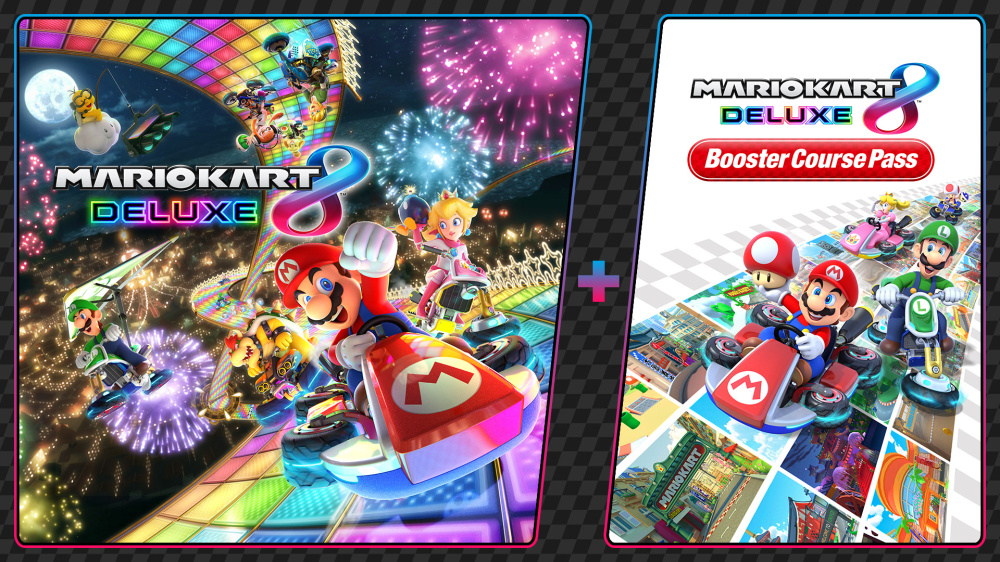 Mario Kart 8 Deluxe and Booster Course Pass Bundle - Nintendo Switch