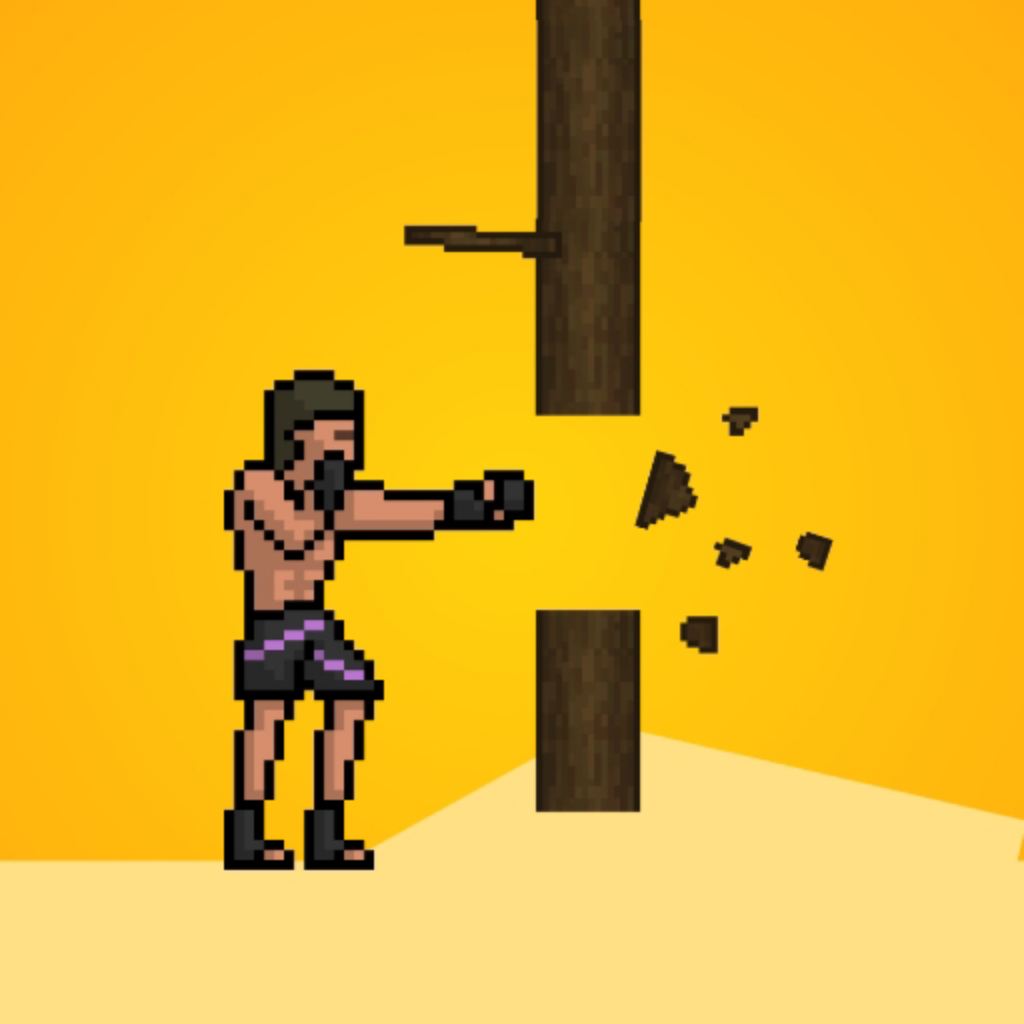 Heavy Hand: Pixel Tree Forest Fury