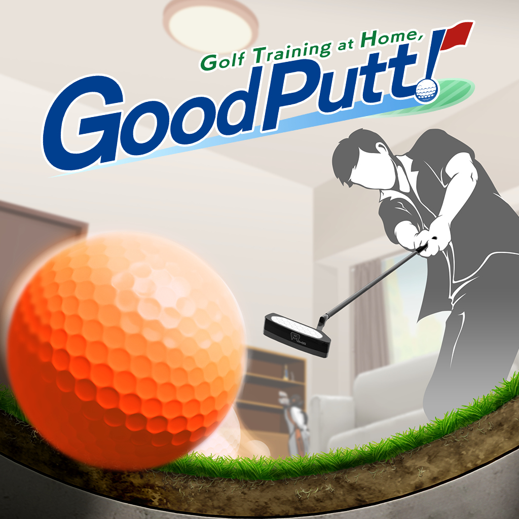 Golf Training at Home, Good Putt!