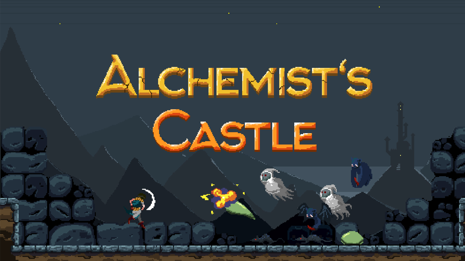 Castle survive. Alchemist's Castle. Castel Survivor.