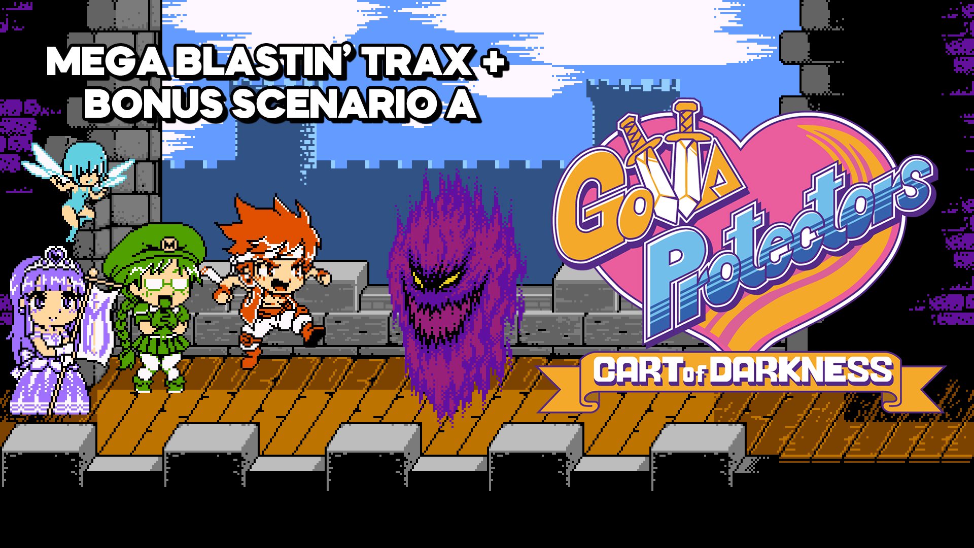 Gotta Protectors: Cart of Darkness DLC Pack 1: Mega Blastin' Trax + Bonus Scenario A