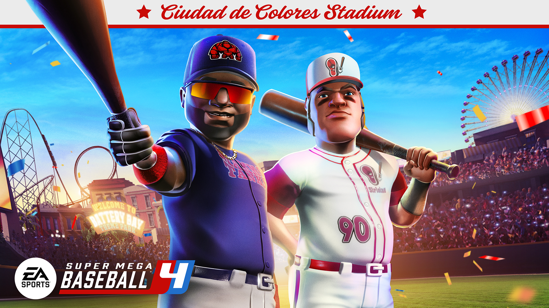 Super Mega Baseball™ 4 Ciudad de Colores Stadium