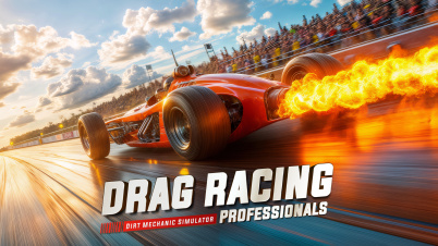 Drag Racing Professionals: Dirt Mechanic Simulator