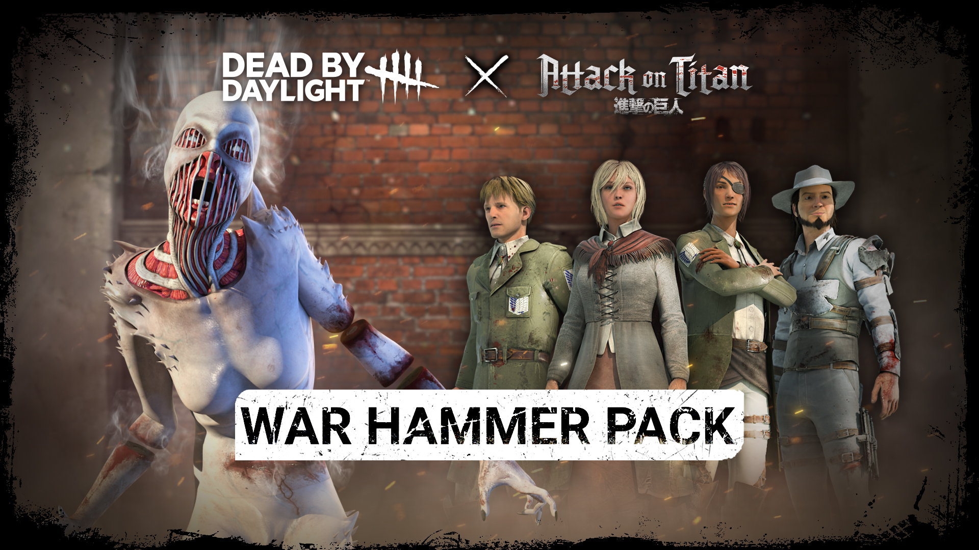 Dead by Daylight x Attack on Titan: War Hammer Pack