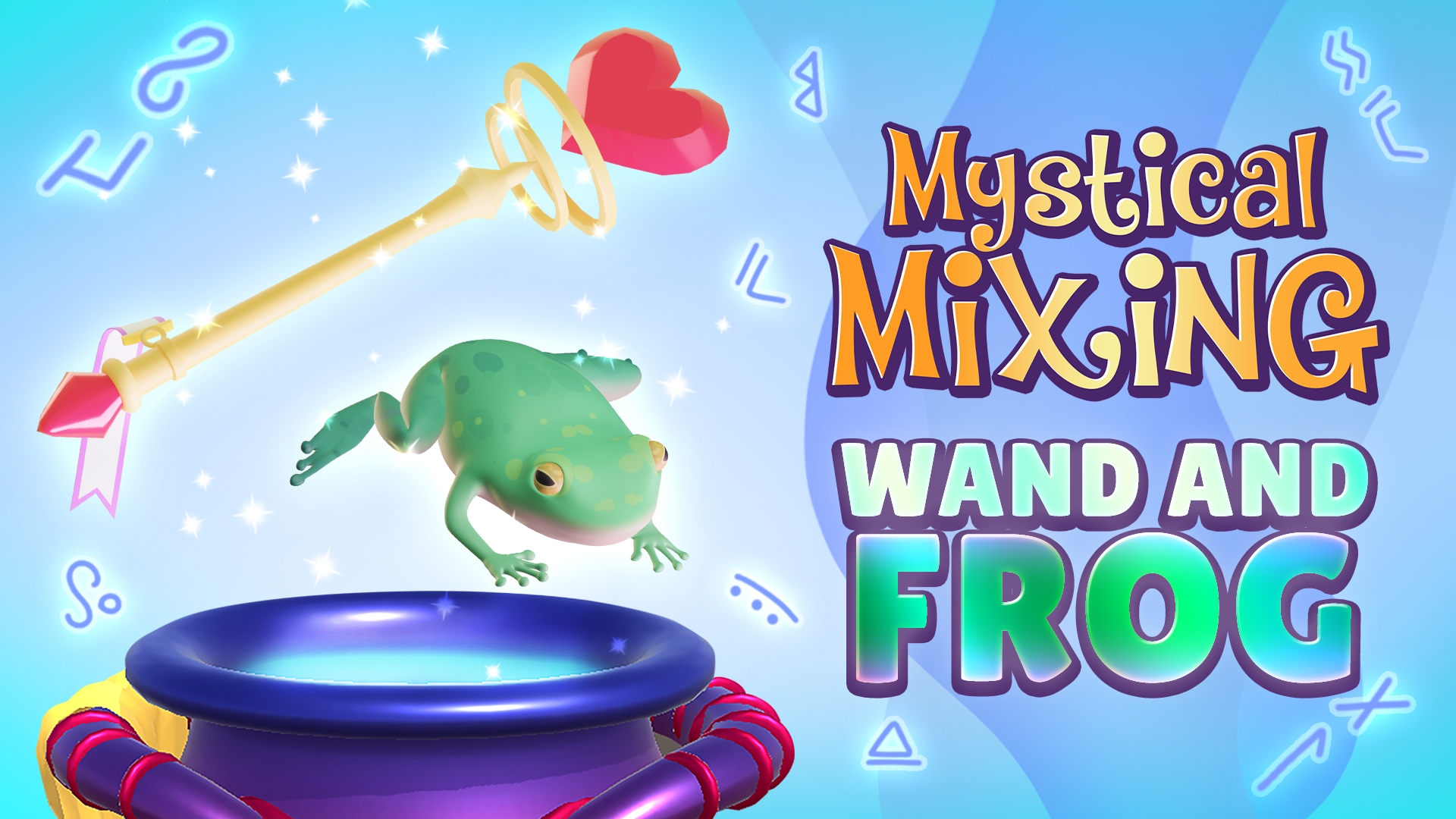 Mystical Mixing: Wand and frog