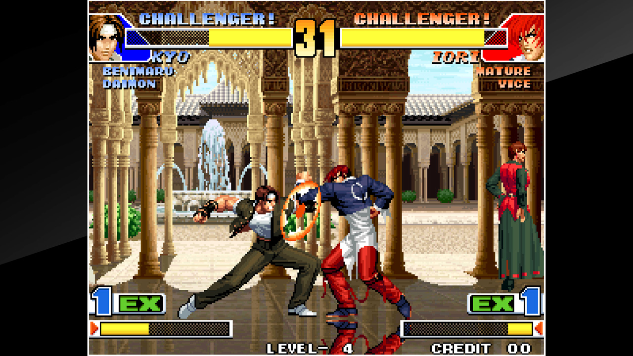 4 Cheats for ACA NEOGEO THE KING OF FIGHTERS '98