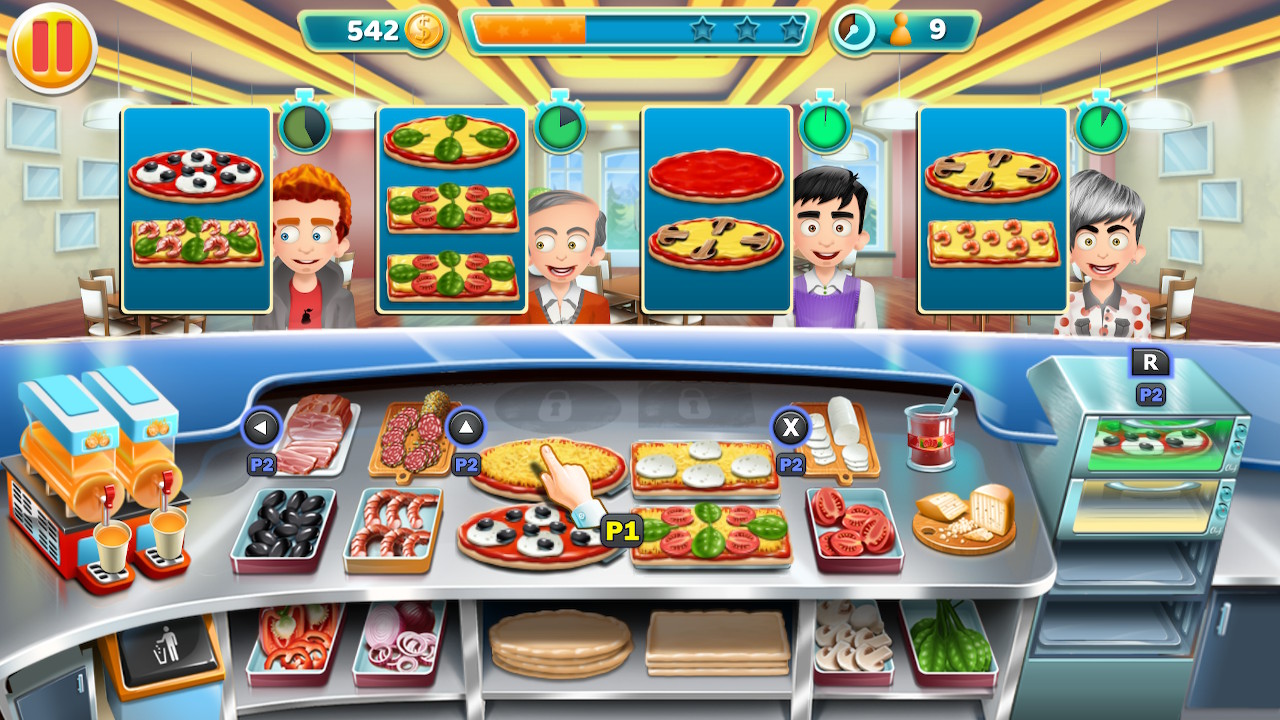 Cooking Tycoons: 3 in 1 Bundle - Pizza Bar Tycoon Multiplayer Mode