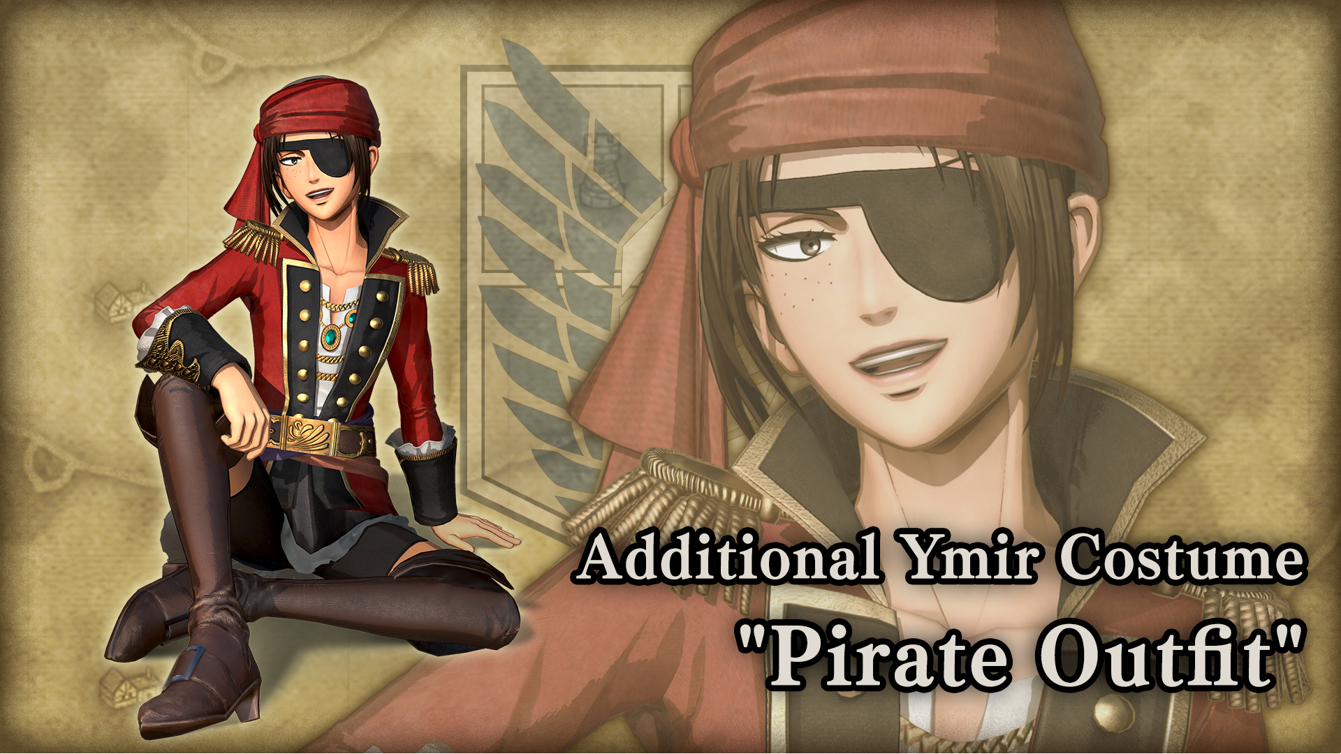 Additional Ymir Costume: "Pirate Outfit"