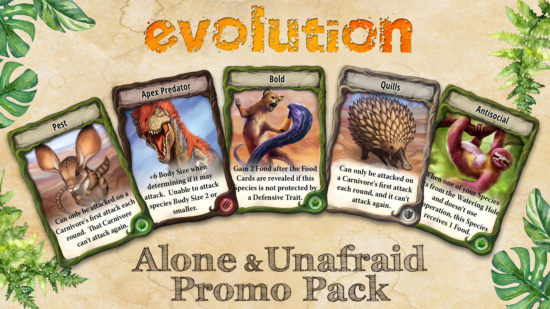 Alone and Unafraid Promo Pack