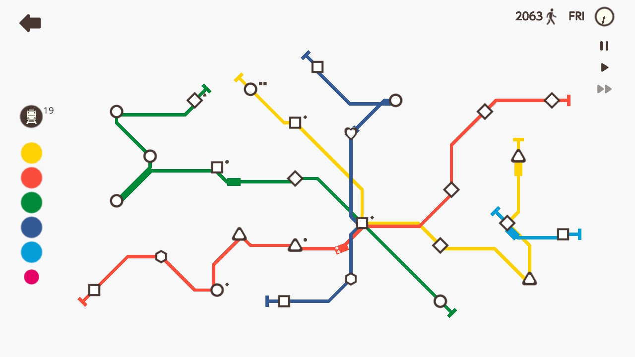 Mini Subway: Logic on the Metro Line