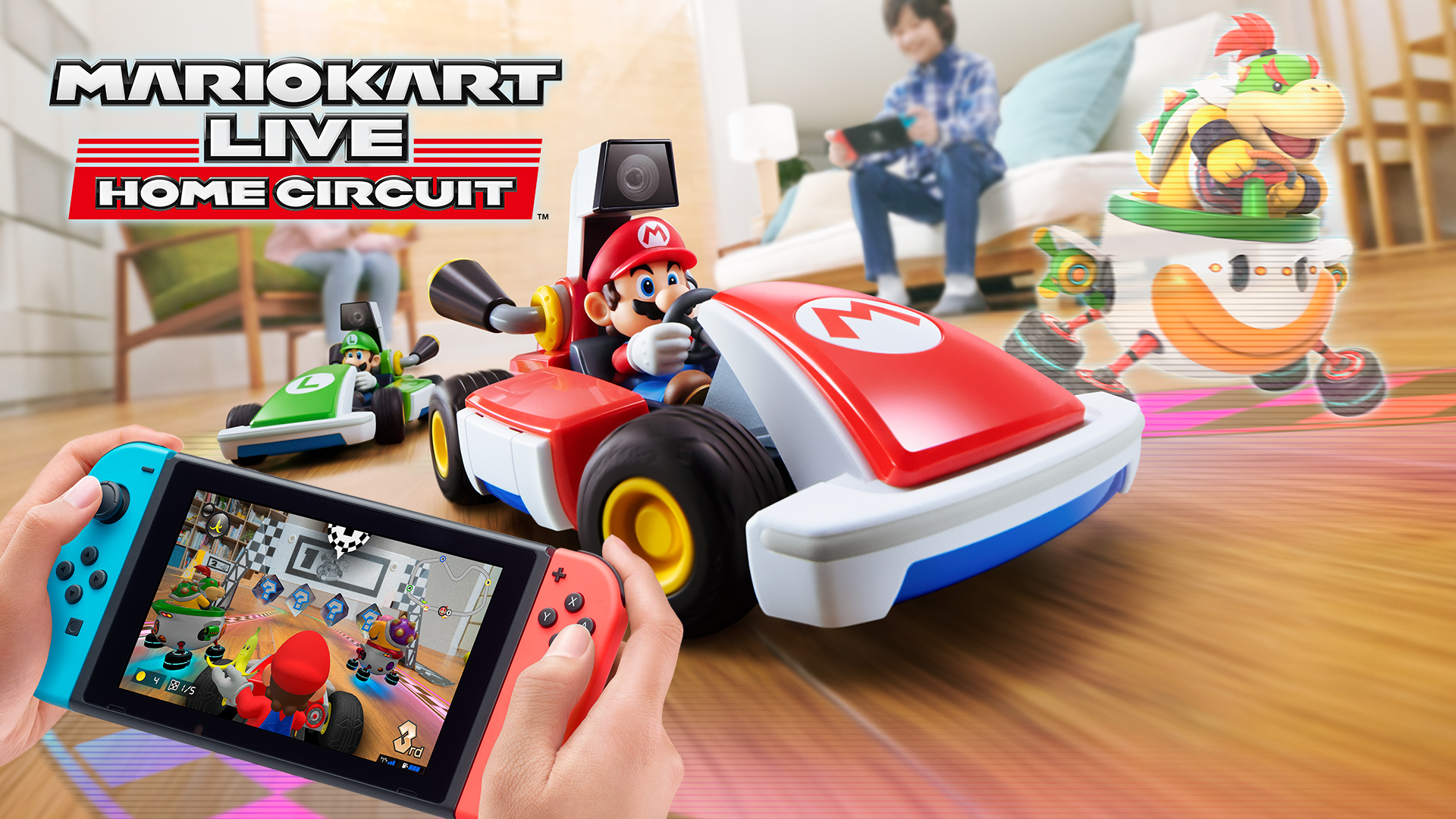  Mario Kart Live: Home Circuit - Luigi (Nintendo Switch) : Video  Games