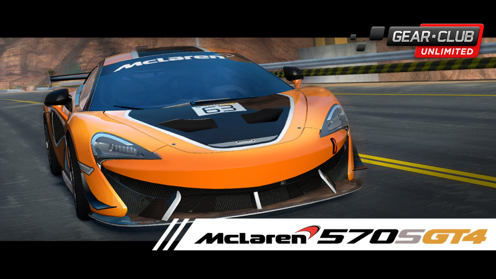 Gear Club Unlimited Mclaren 570s Gt4 Pack Bundle Nintendo Switch Nintendo