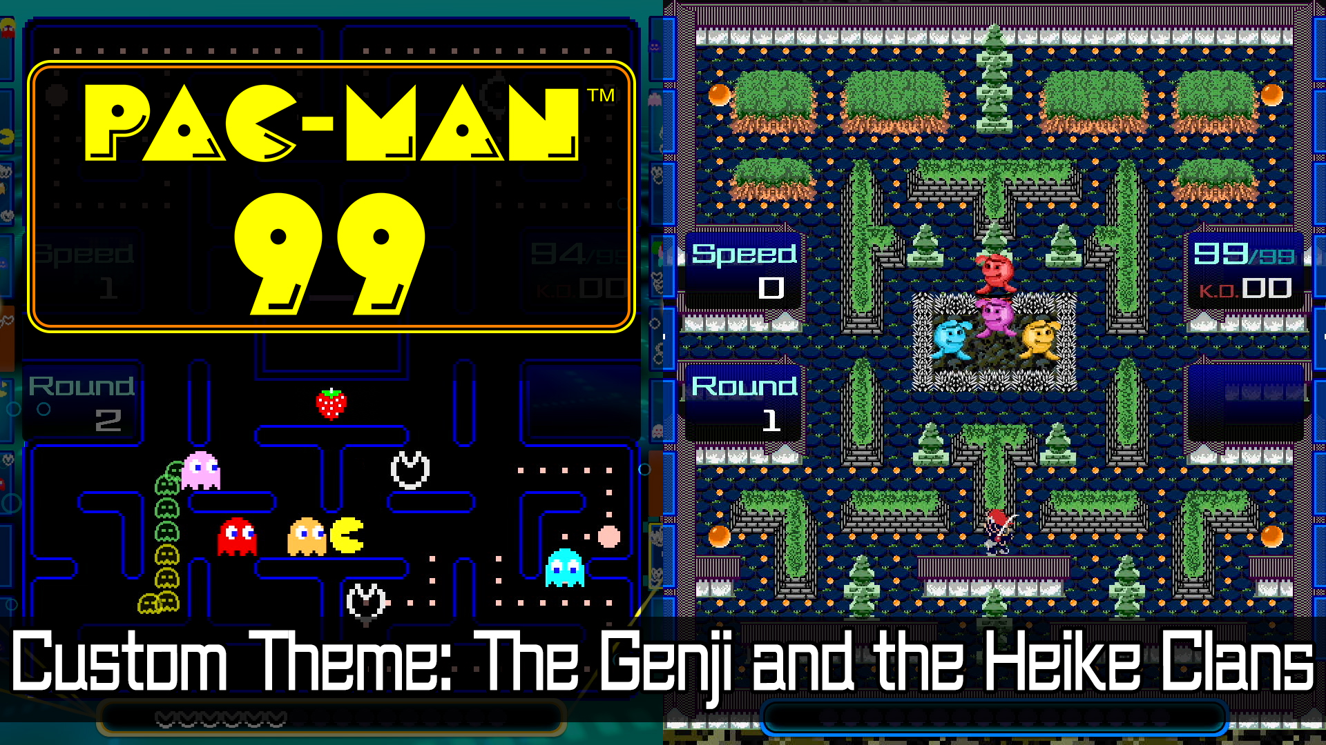 PAC-MAN 99 Custom Theme: The Genji and the Heike Clans