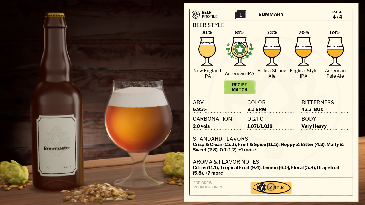Brewmaster: Beer Brewing Simulator (ブルーマスター：ビールブルーイングシミュレーター)