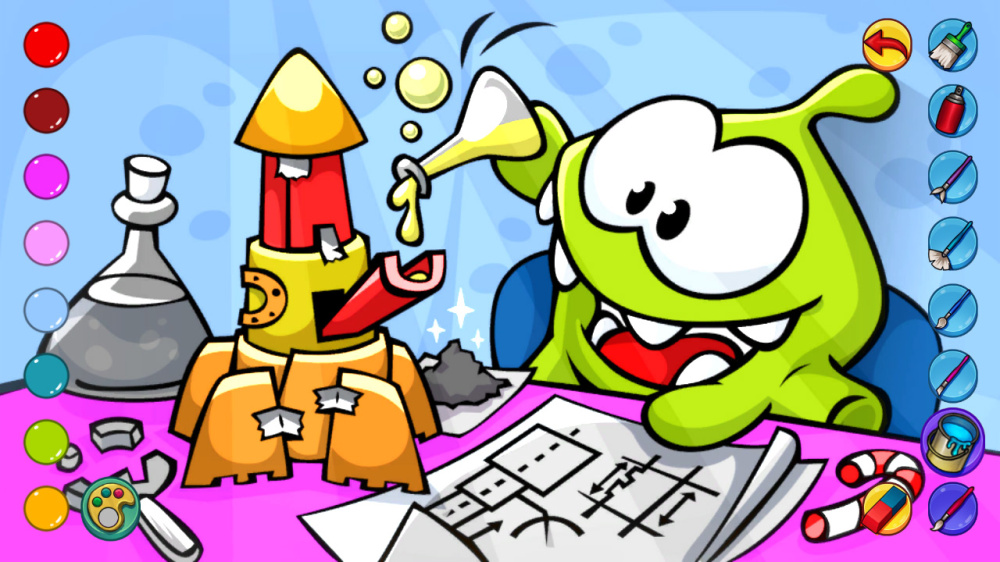 Download Om Nom Chapter 13 New Drawings Labo Nommies Supernom Coloring Book Nintendo Switch Nintendo