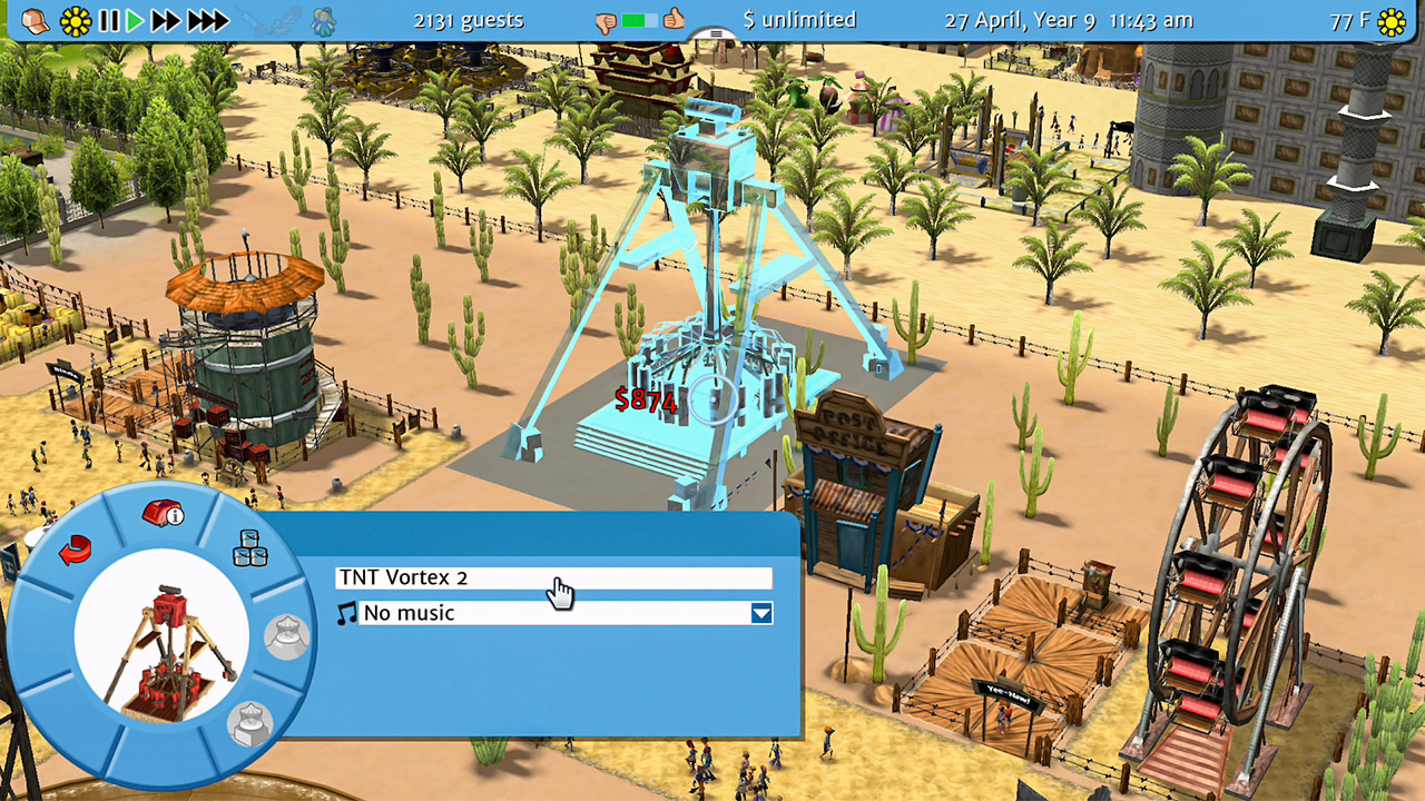 roller coaster tycoon 2 download uk parks