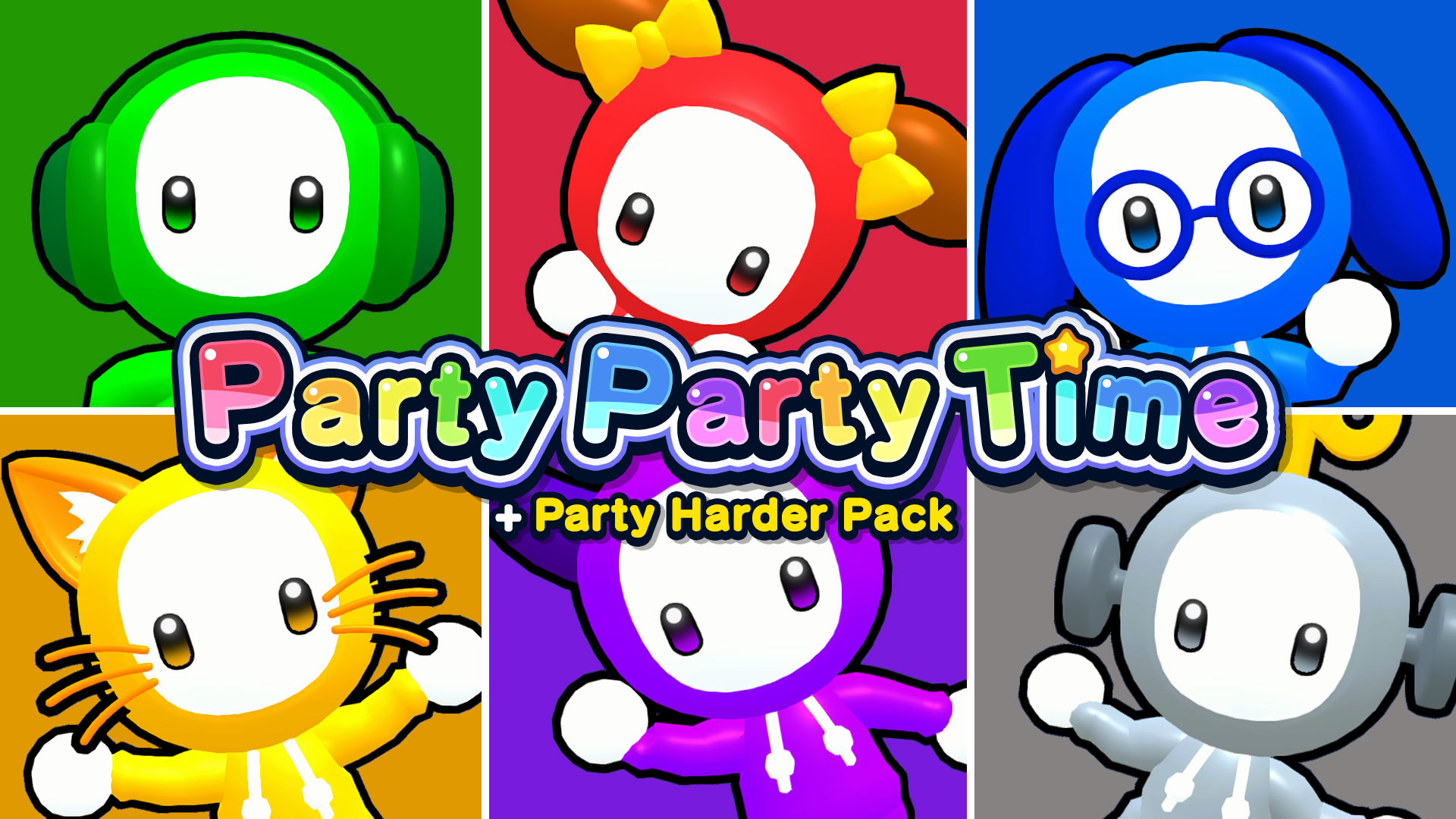 Party Party Time + Party Harder Pack/Bundle/Nintendo Switch/Nintendo