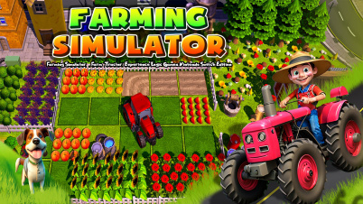 Farming Simulator - Farm, Tractor, Experience Logic Games Nintendo Switch Edition