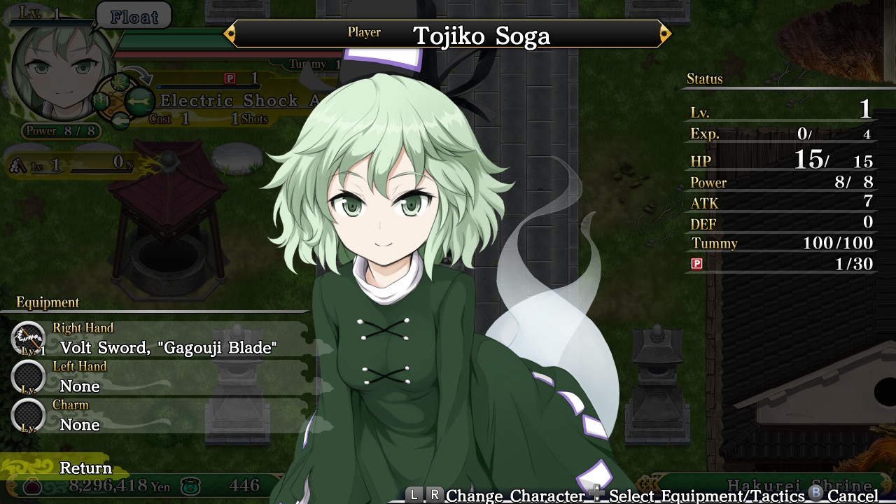 Playable Character - Tojiko Soga & Equipment