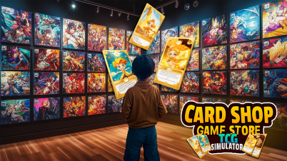 CARD SHOP GAME STORE - TCG SIMULATOR