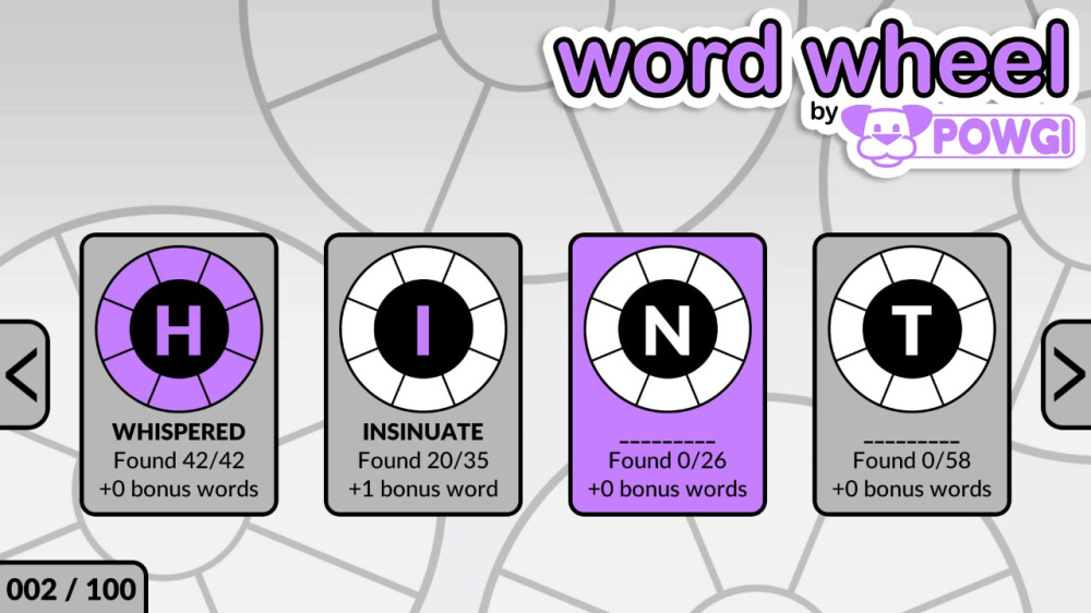 Word Puzzles by POWGI, Aplicações de download da Nintendo Switch, Jogos