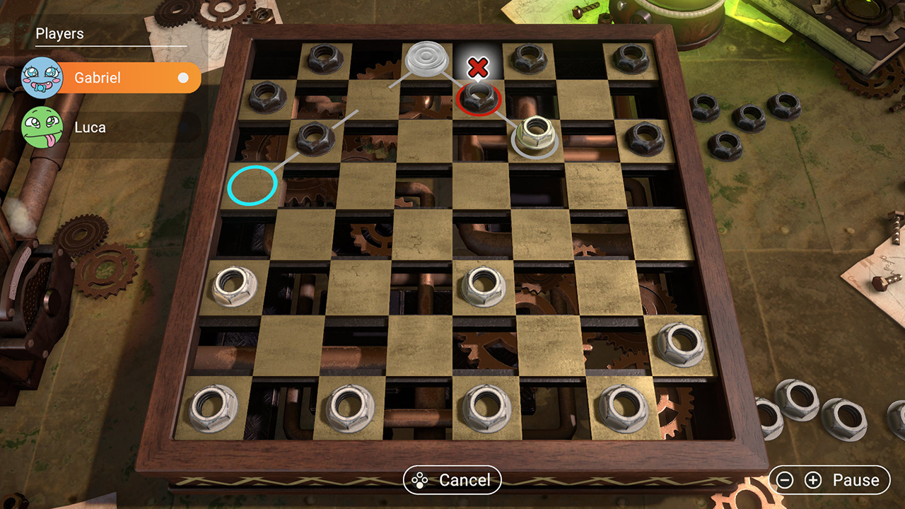 3in1 Game Collection: Backgammon + Checkers + Mills