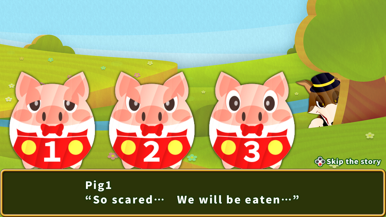 3 Little Pigs & Bad Wolf