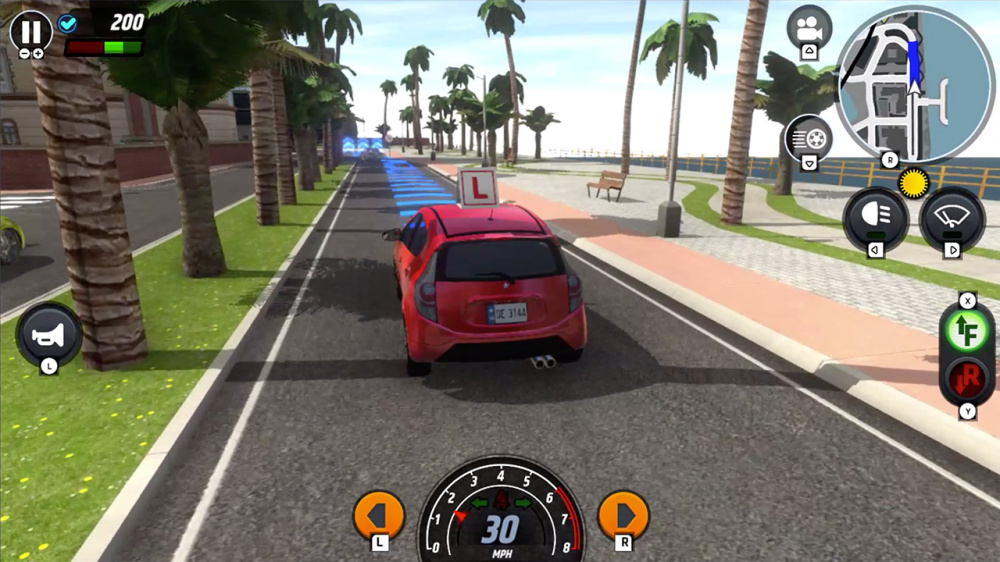 Car driving school simulator game download