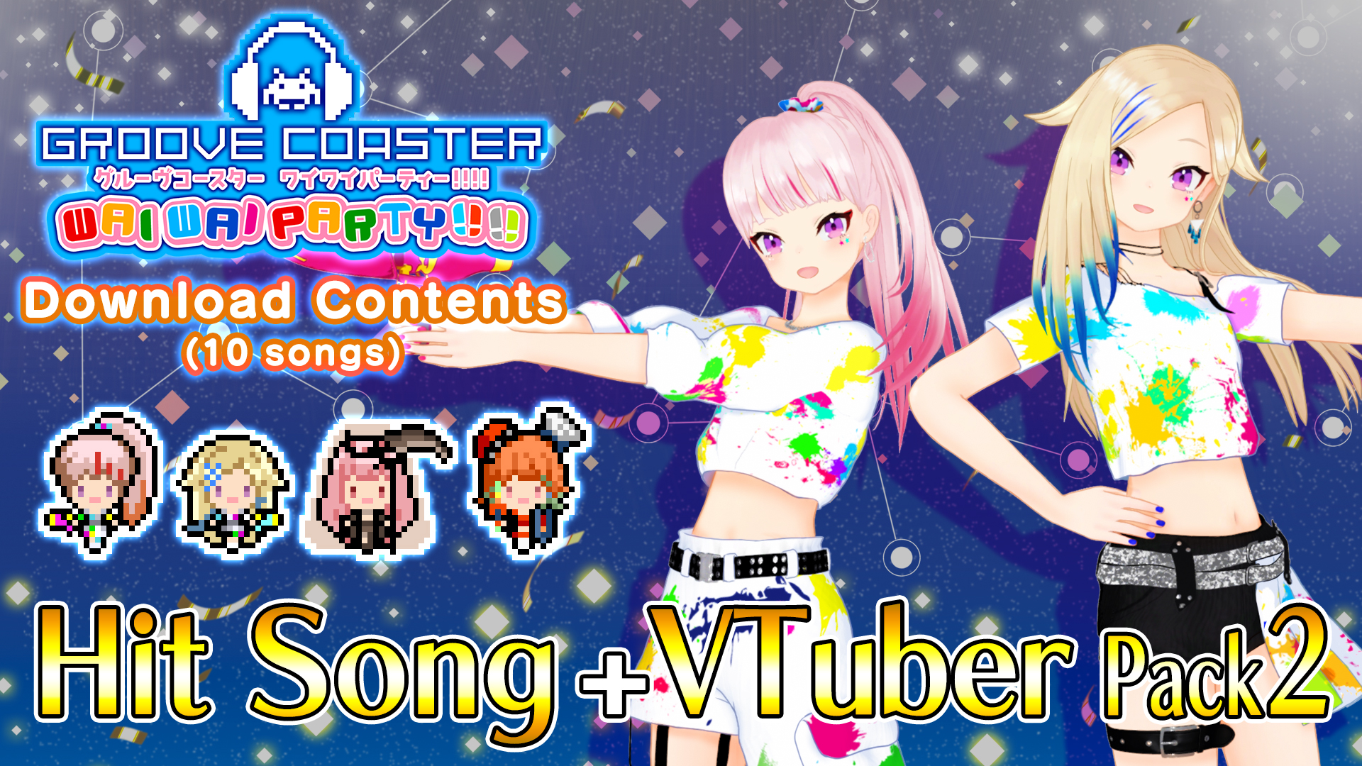 Hit Song Vtuber Pack 2 Groove Coaster Wai Wai Party Nintendo Switch Nintendo