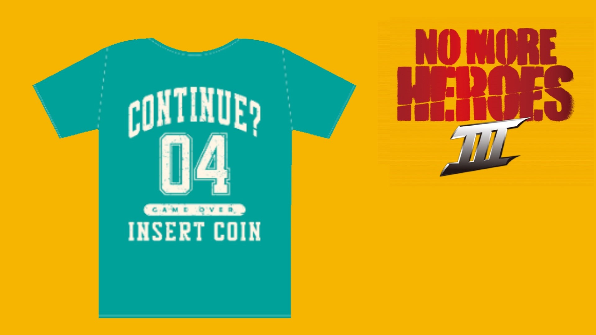 Special "INSERT COIN (overseas ver)" T-shirt