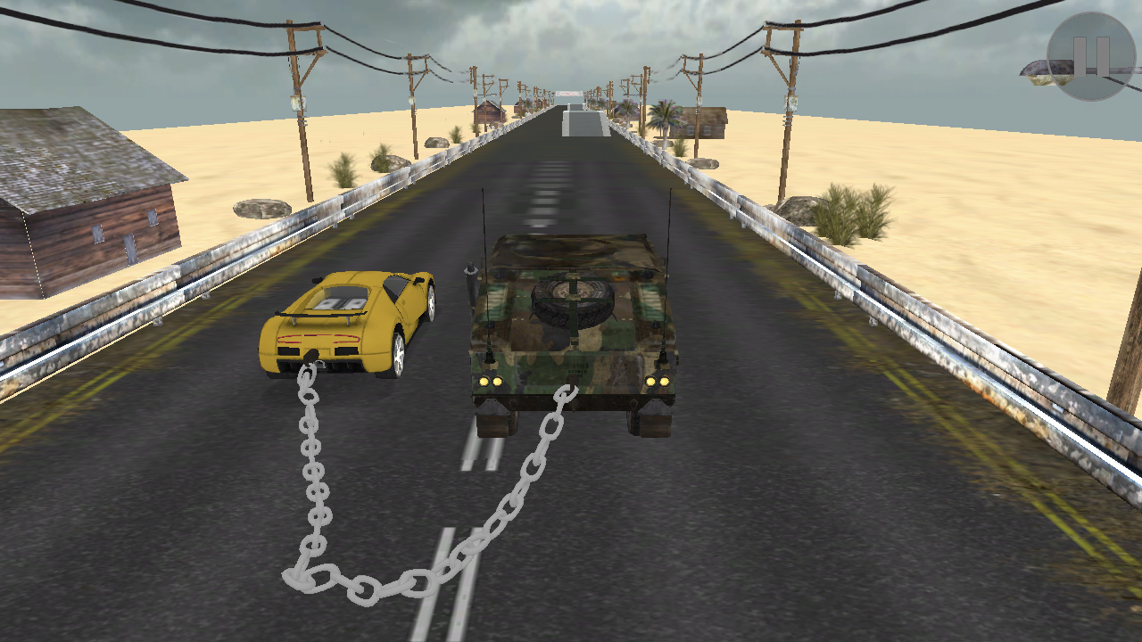 Chain Car Stunt Simulator - 3D Extreme Highway Car Driving Games